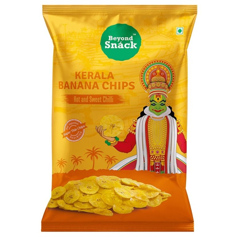 Beyond Snack - Kerala Banana Cips Hot and Chilly 25 gm