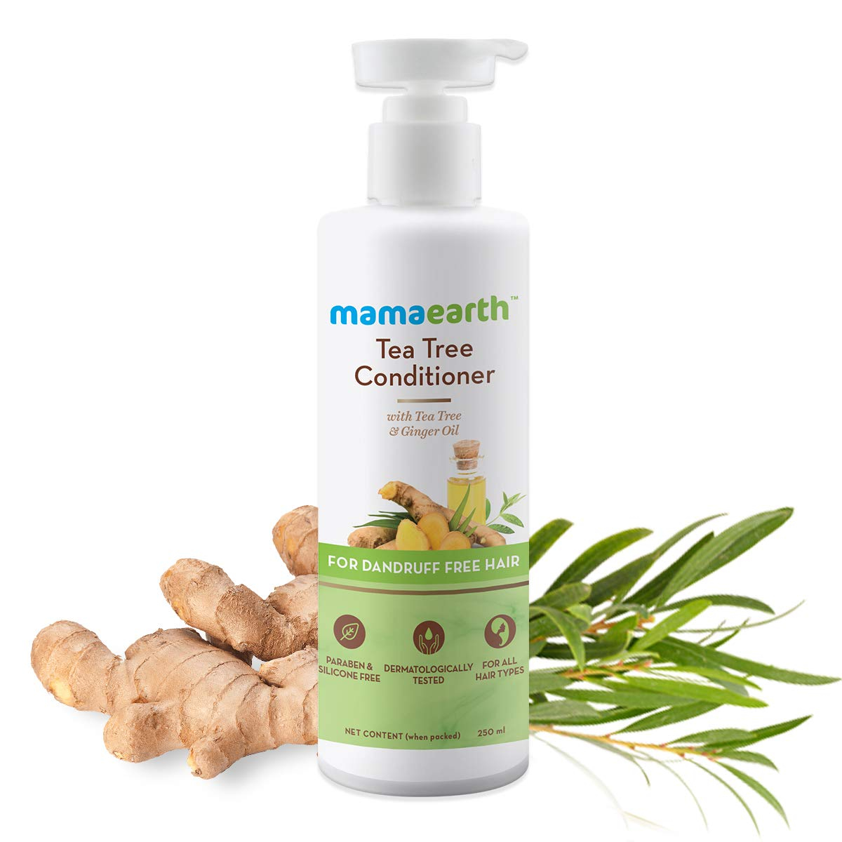 Mamaearth Tea Tree Hair Mask with Argan & Lemon Oil 200g