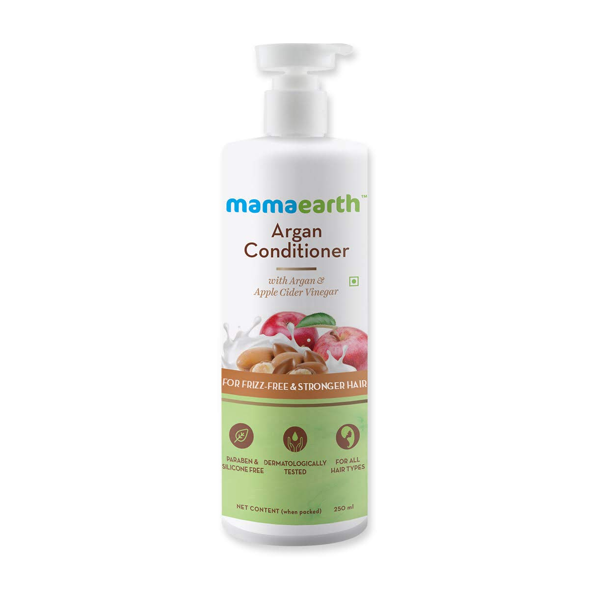 Mamaearth Apple Cider Vinegar Conditioner with Organic Apple Cider Vinegar and Biotin for Long and Shiny Hair - 250ml