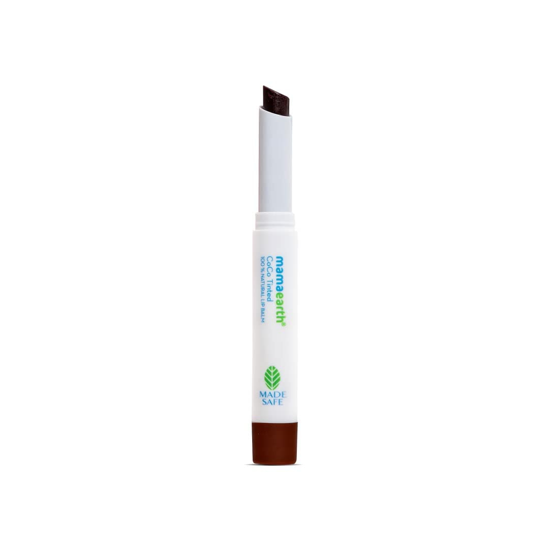 Mamaearth Coco Tinted 100% Natural Lip Balm for Women, with Cocoa and Vitamin E - 2 g