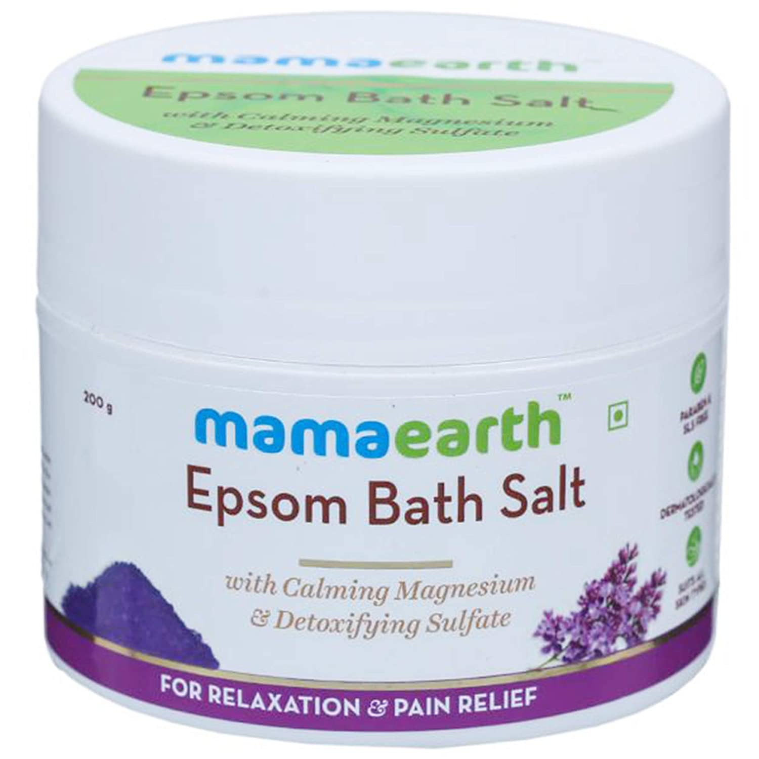Mamaearth Epsom Bath Salt for Relaxation and Pain Relief 200gm
