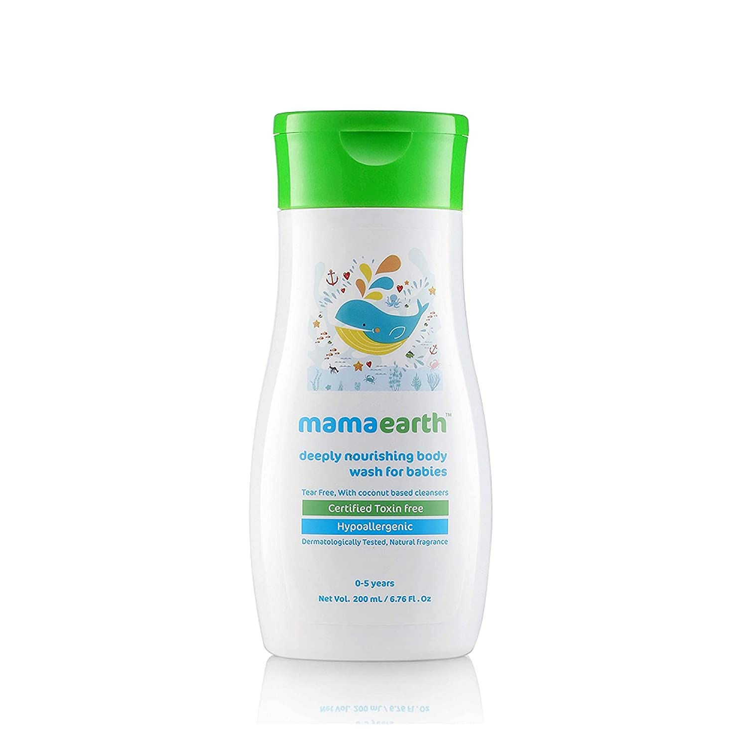 Mamaearth Deeply Nourishing Wash for Babies 200 ml