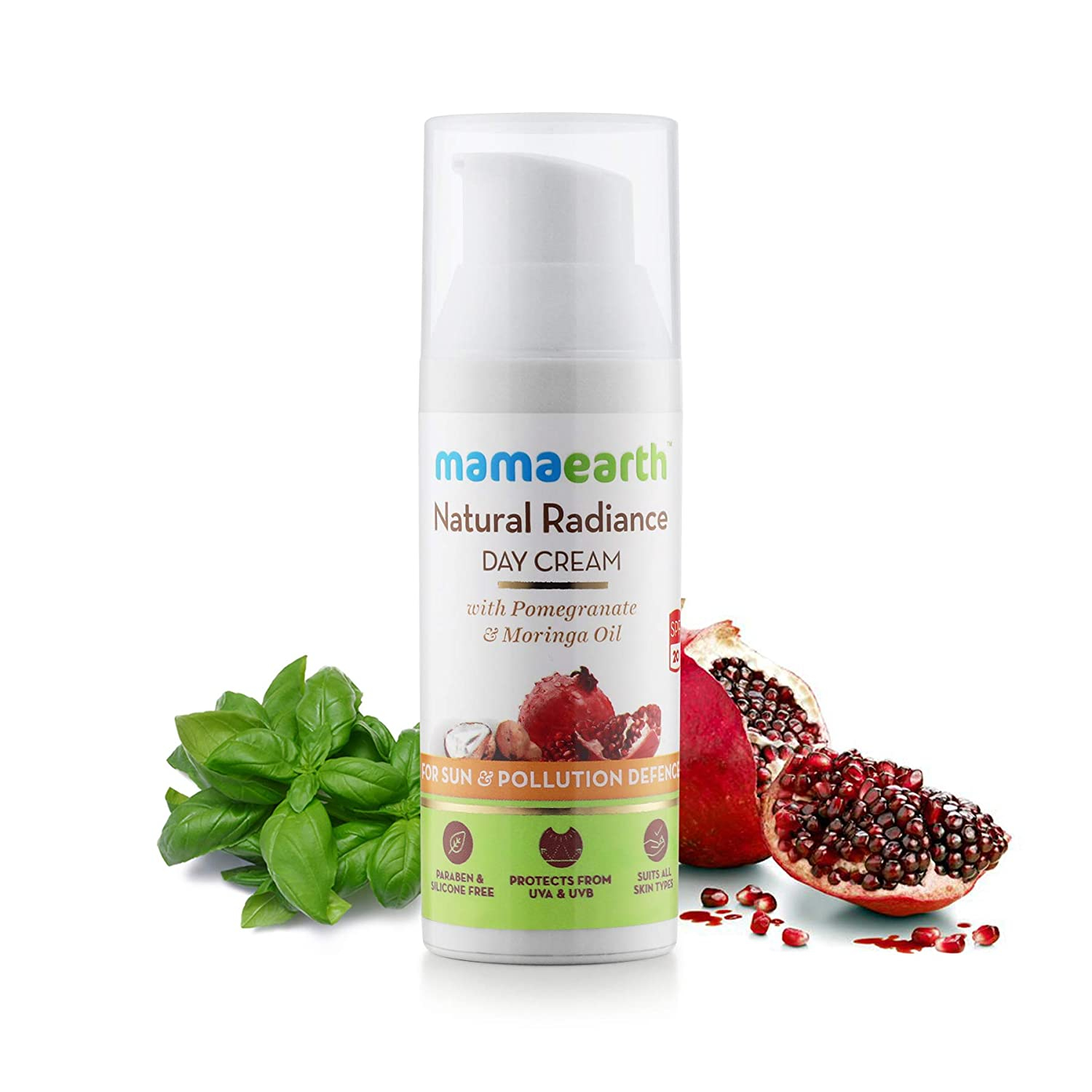Mamaearth Natural Radiance Day Cream, 50ml
