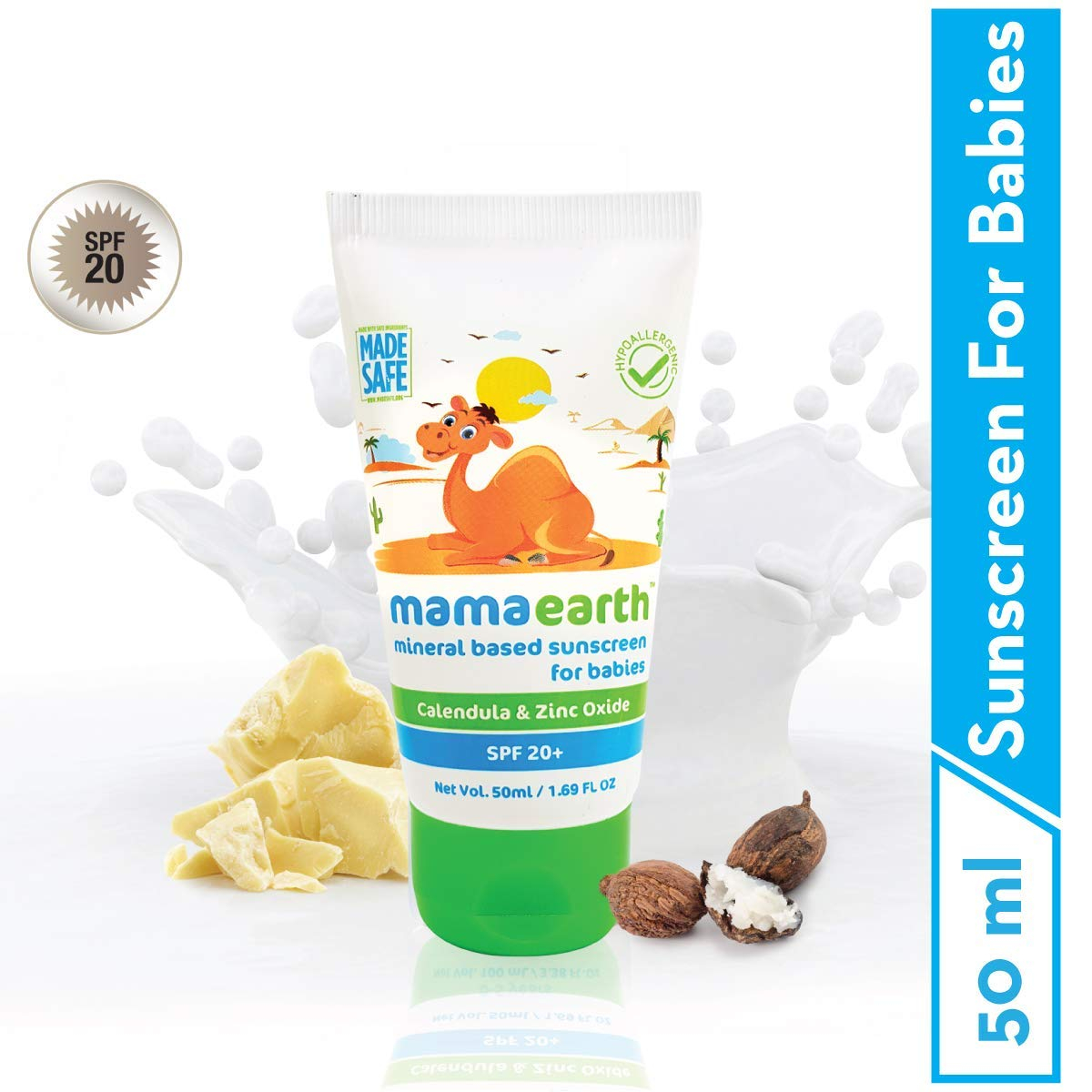 Mamaearth Mineral Based Sunscreen for Babies 50 ml
