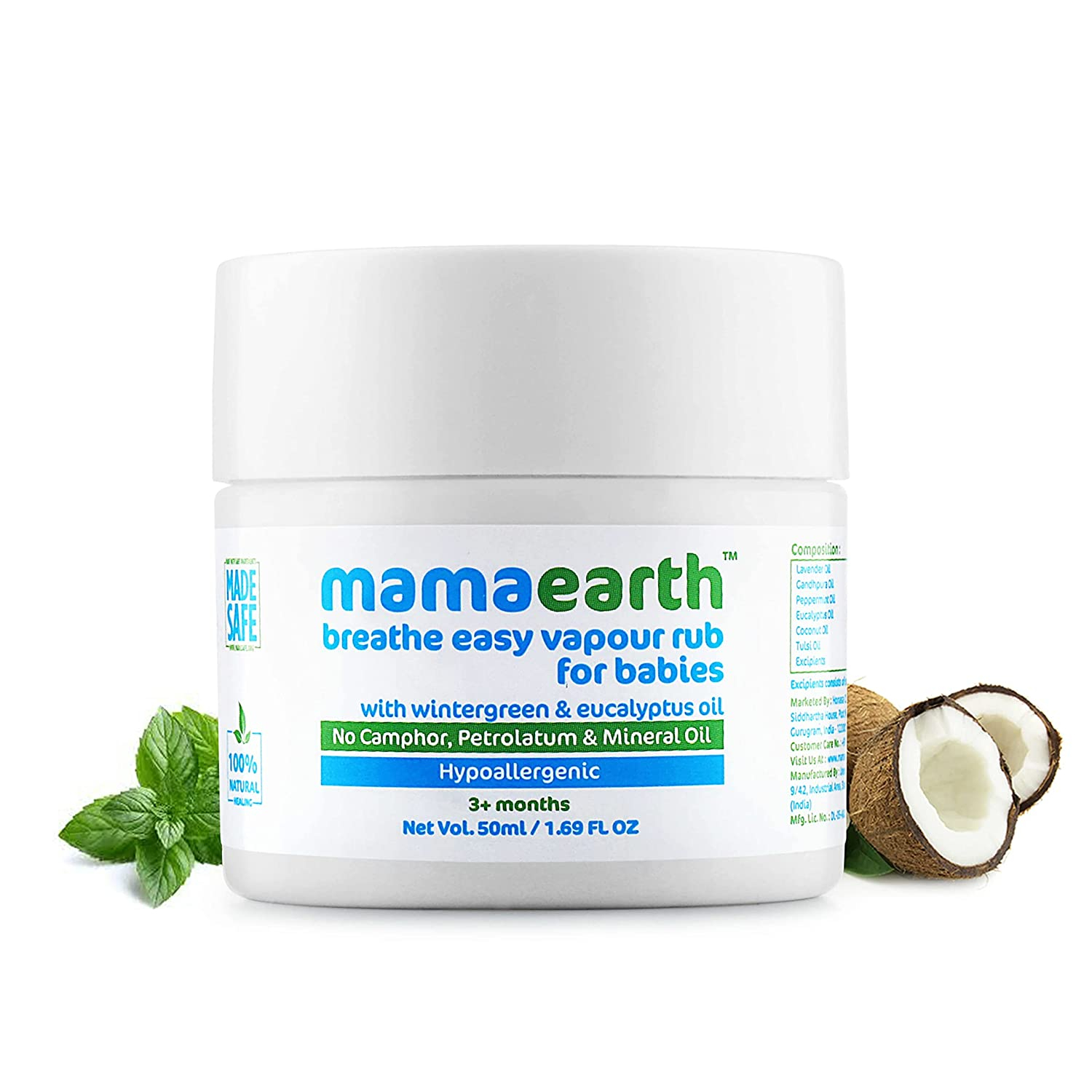 Mamaearth Breathe Easy Vapour Rub, 40ml