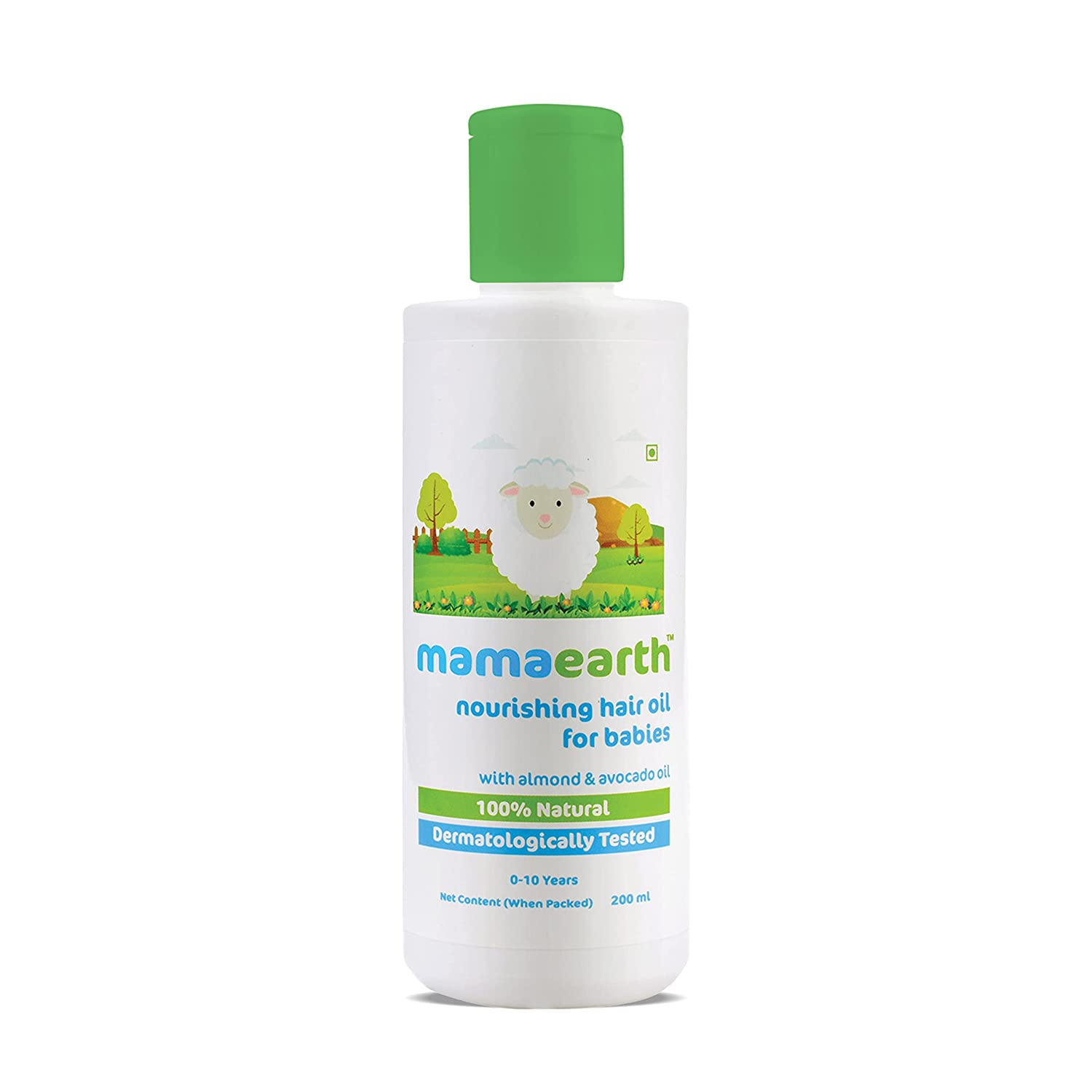 Mamaearth Nourishing Baby Hair Oil with Almond & Avocado, 200ml