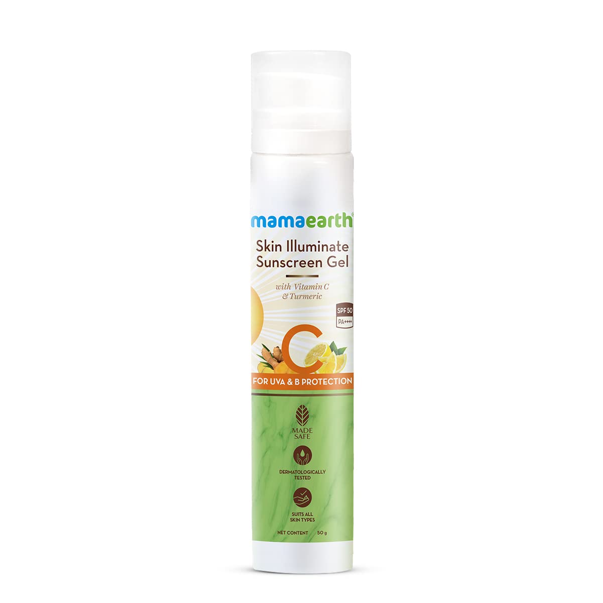 Mamaearth Skin Illuminate Sunscreen Gel - 50g