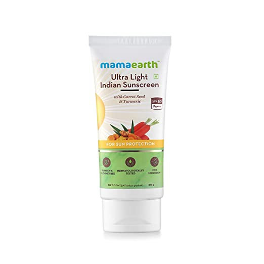 Mamaearth Ultra light Indain sunscreen-80ml