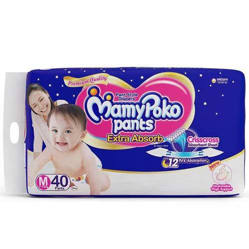 MAMY POKO PANTS M 40`S(Criss Cross)