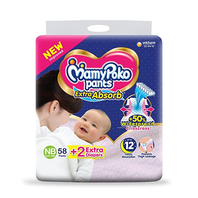 MAMY POKO PANTS NB 58+2`S