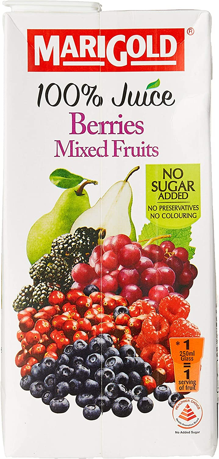 Marigold 100% Berries Mixed Fruit Juice 1Ltr