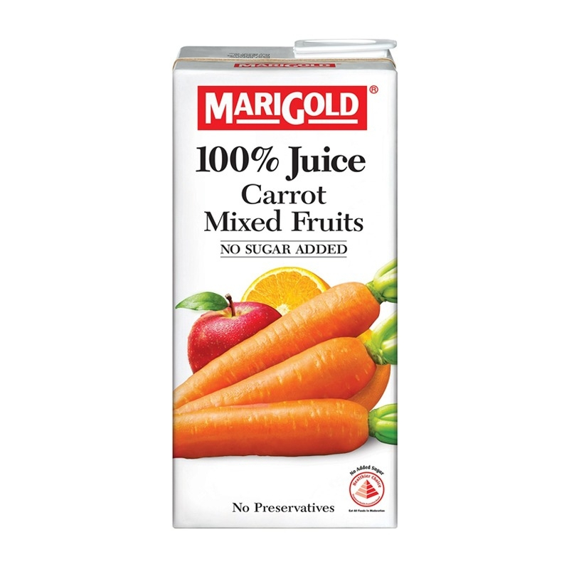 Marigold Juice 100 1ltr Carrot & Mixed
