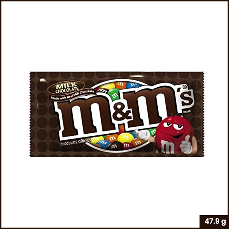 Mars M & M Milk Chocolate Candy 47.9gm