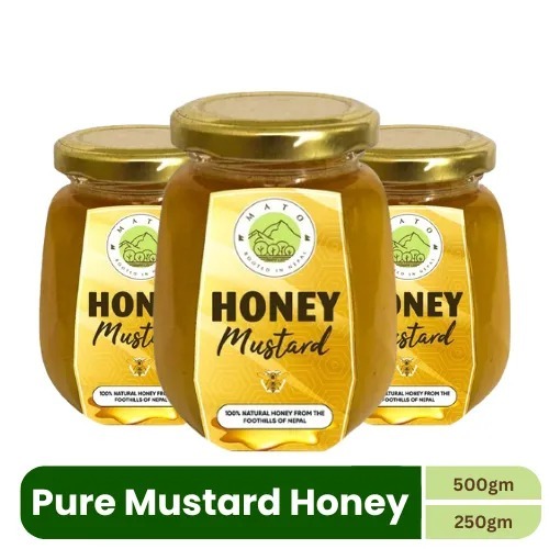 Mato Pure Mustard Honey 250gm - 500gm