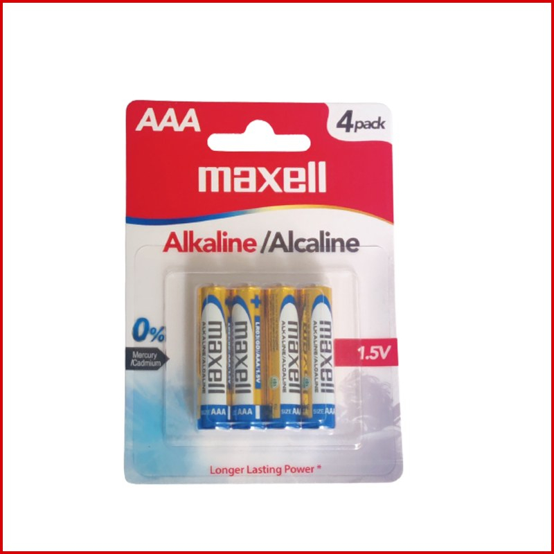 Maxell Alkaline Aa 4pcs