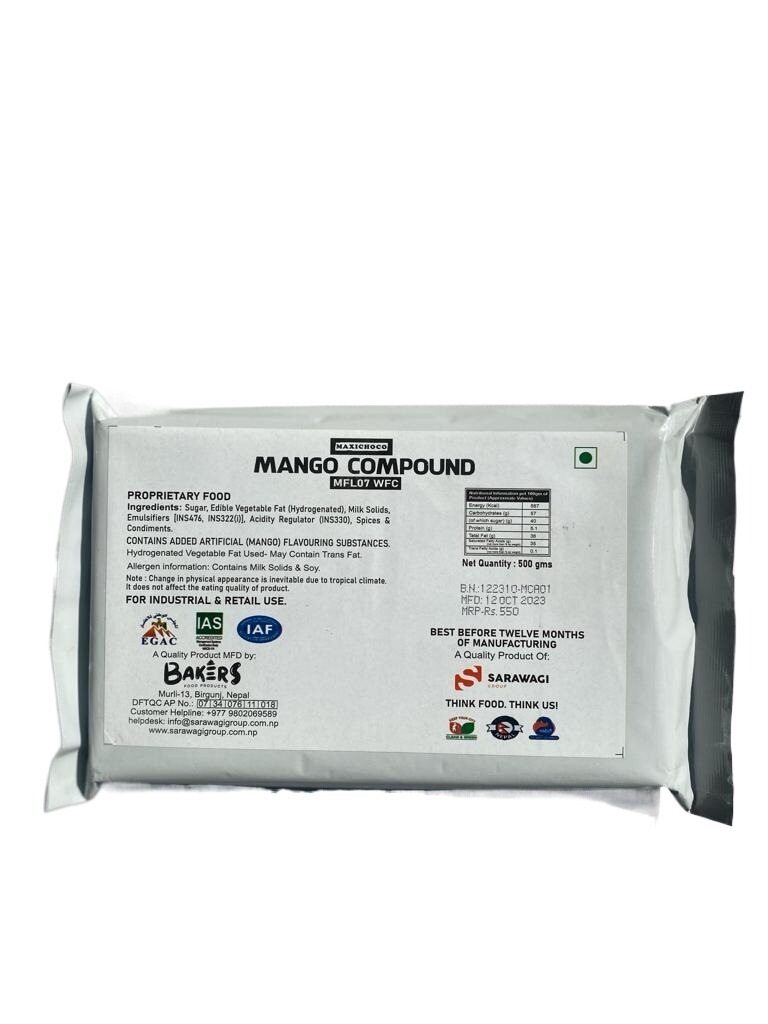 Maxichoco Mango Compound Wfc Mfl07 500gm