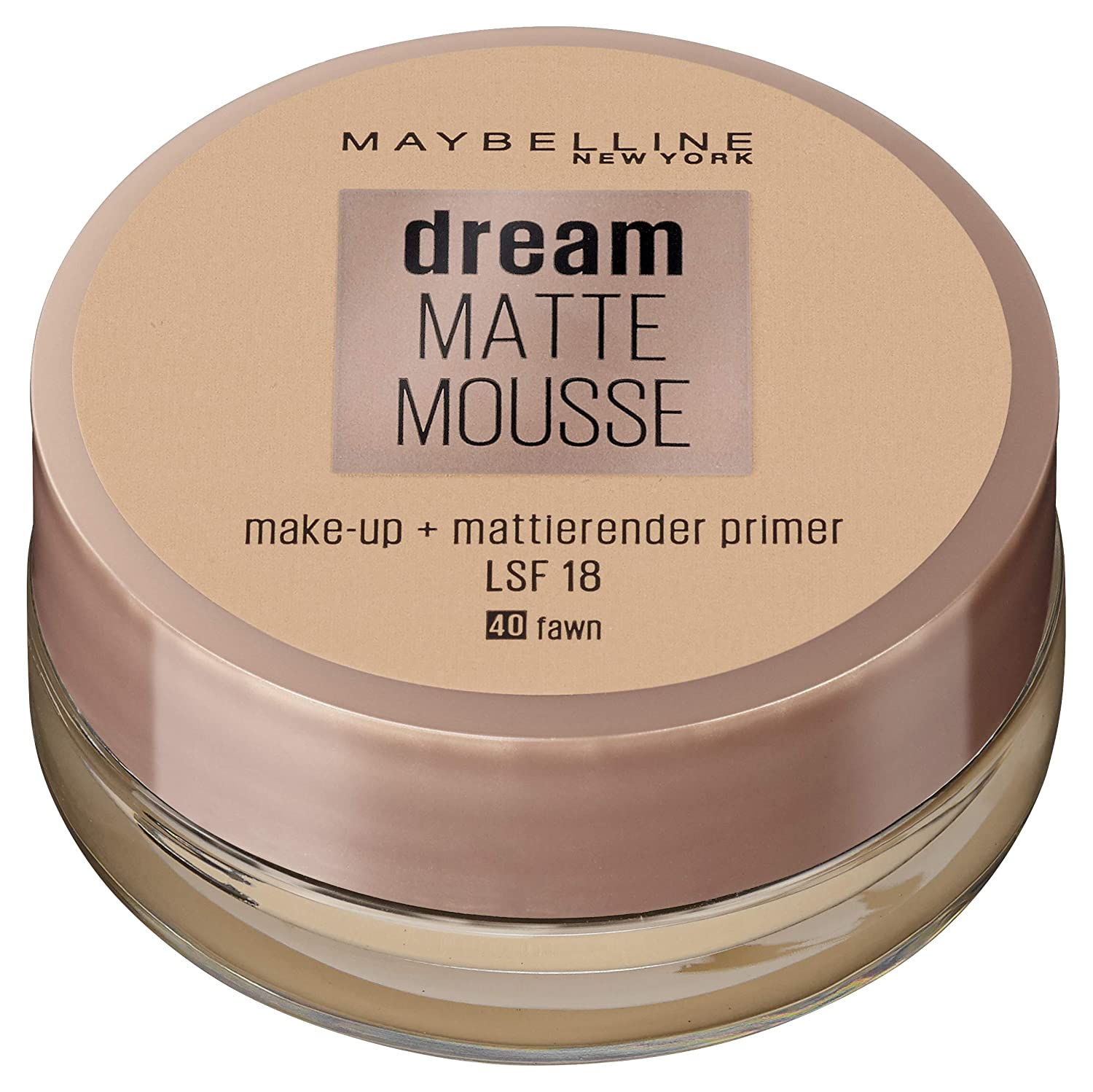 Maybelline Dream Matte Mouse Foundation With fps/18-40 Cannelle 18ml