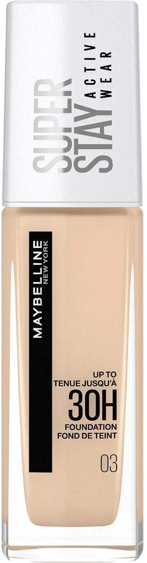 Maybelline Super Stay Active Wear 30h Foundation 03 True Ivory 30ml