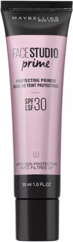 Maybelline Face Studio Prime 60 Protecting Primer Protective Makeup Base Spf30 -30 Ml
