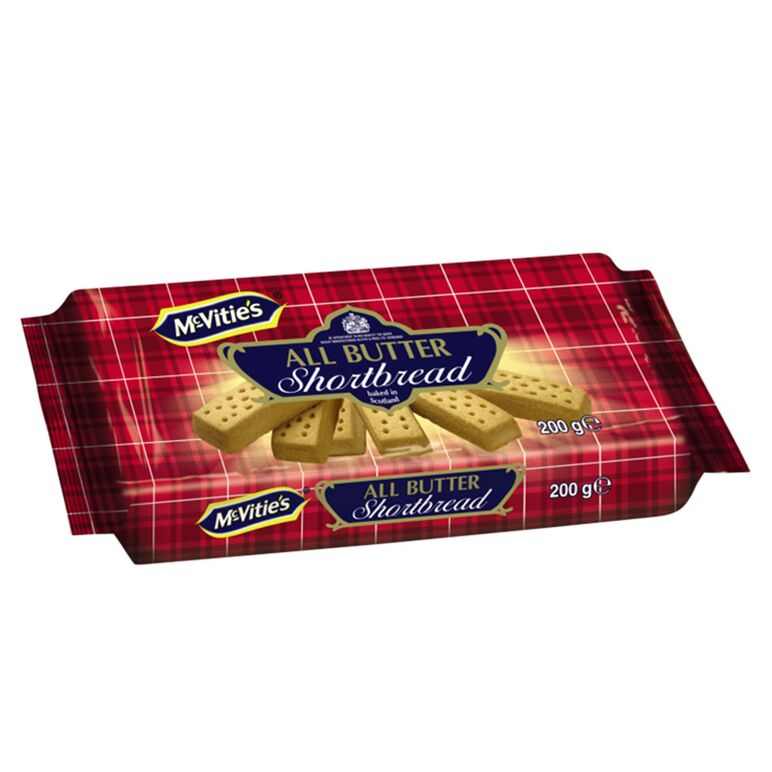 Mcvities Butter Shortbread 200gm
