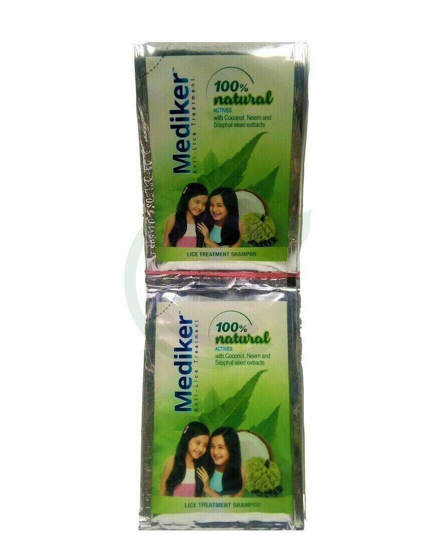 Mediker 100% Natural Lice Treatment Shampoo 9ml