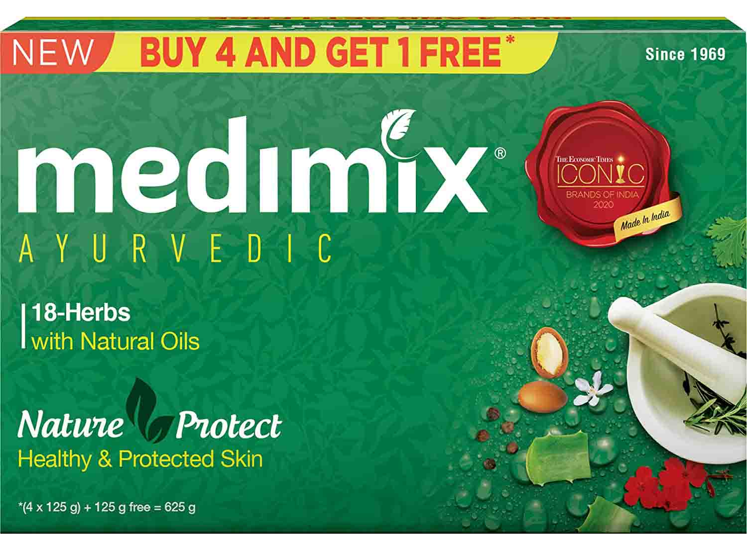 Medimix Soap 125g 4+1 (5pcs)