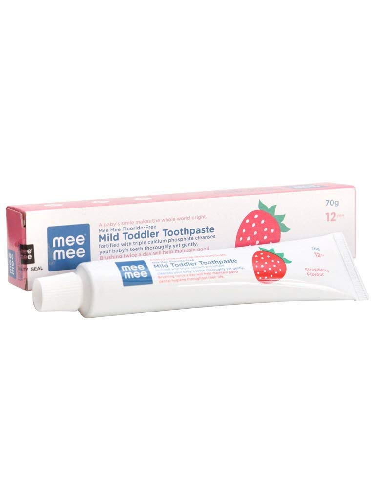 Mee Mee Toothpaste 3600 Strawberry Flavour 70 Gm