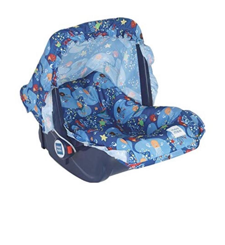 Mee Mee Cozy Carry Cot and Rocker MM-2035 (Blue)