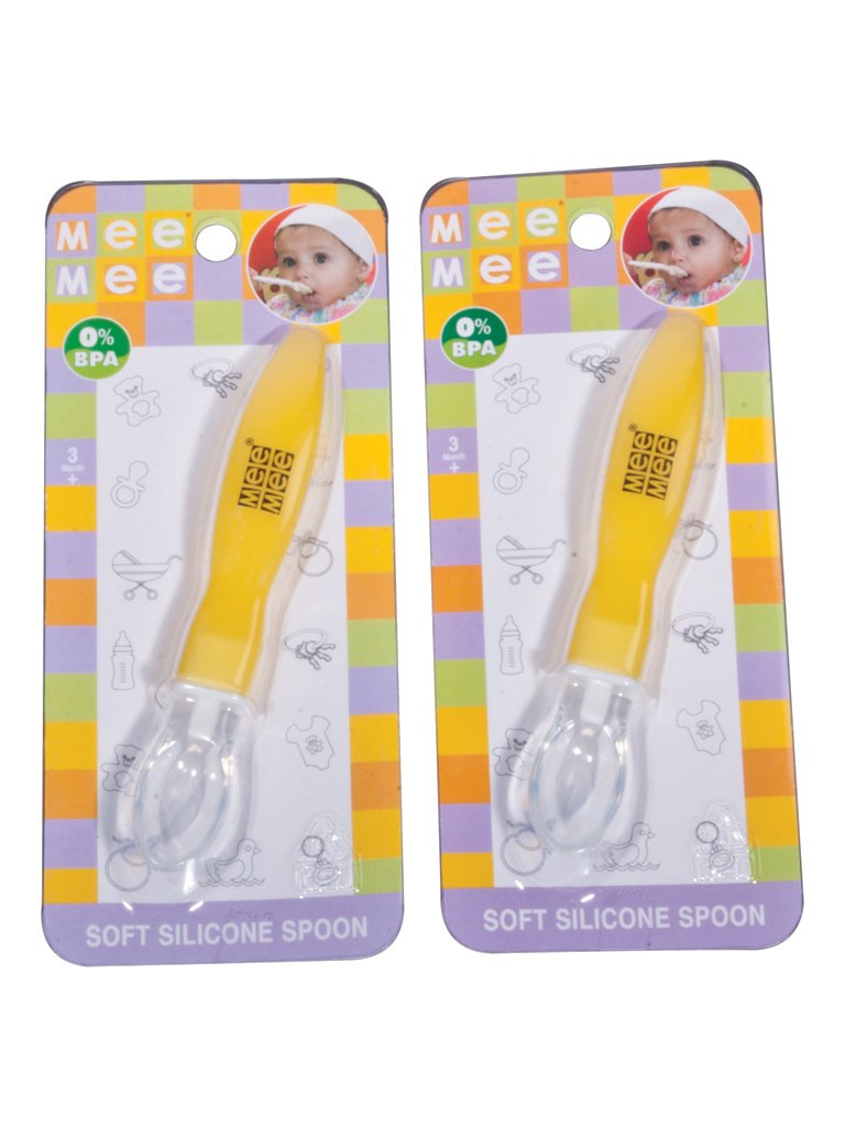 Mee Mee SOFT SILICON SPOON MM-1405