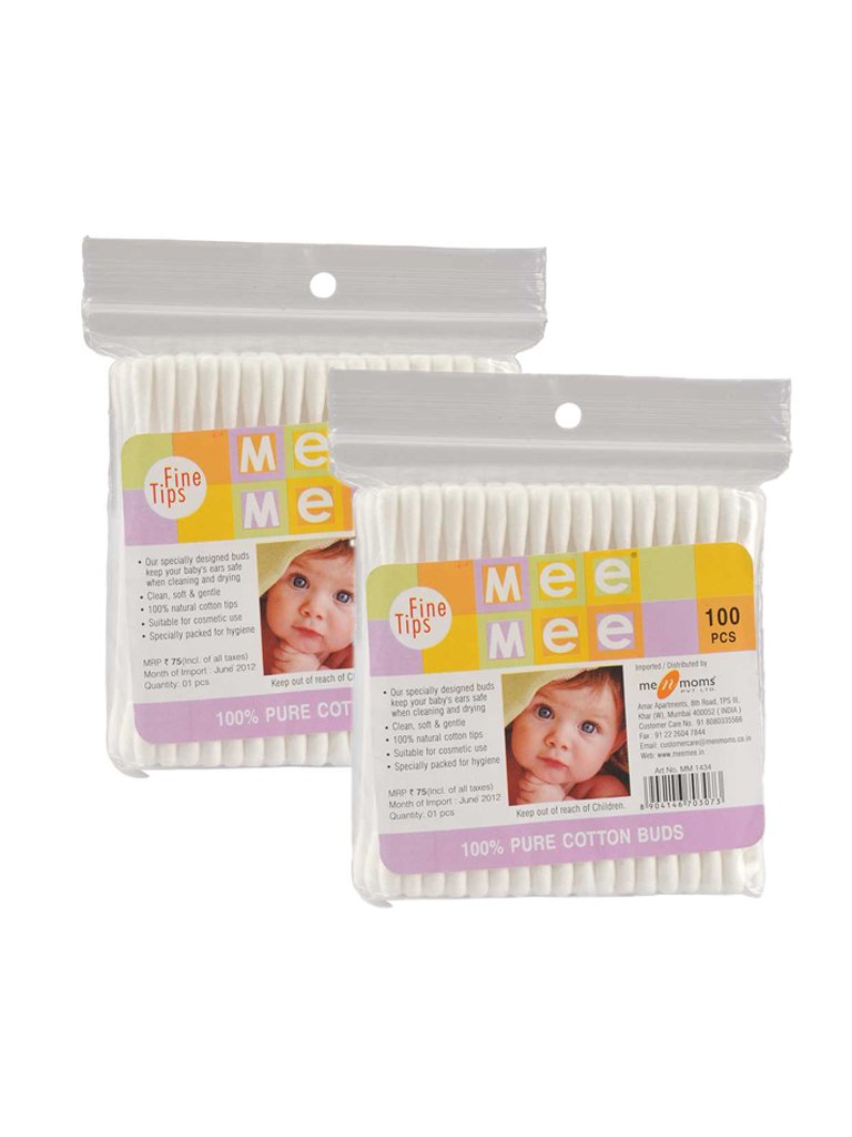Mee Mee Baby Cotton Buds MM-1434 (100 pcs)