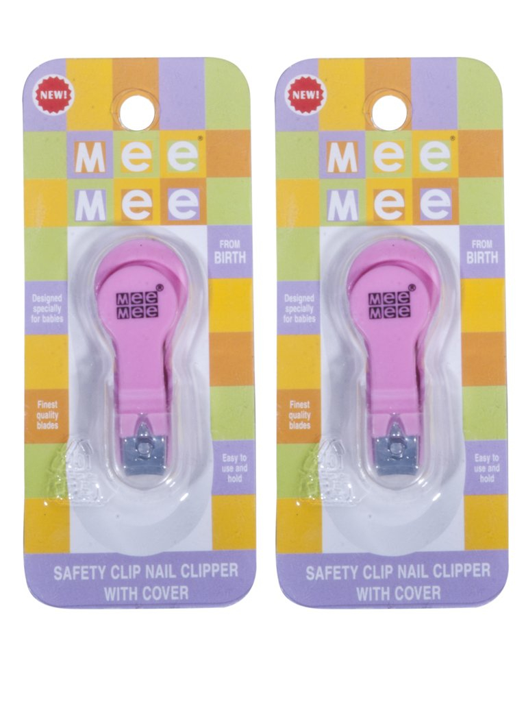 Mee Mee Nail Cutter MM-3800(A) (Pack of 2, Pink)