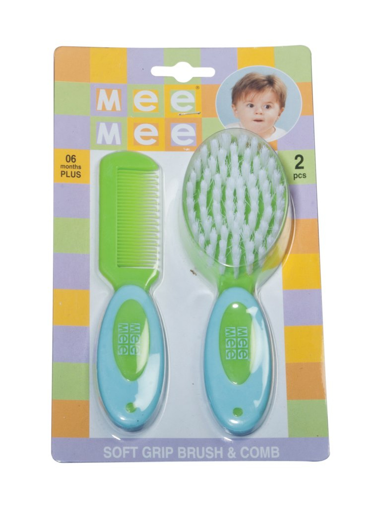 Mee Mee Comb Brush Set, MM-3884, Blue