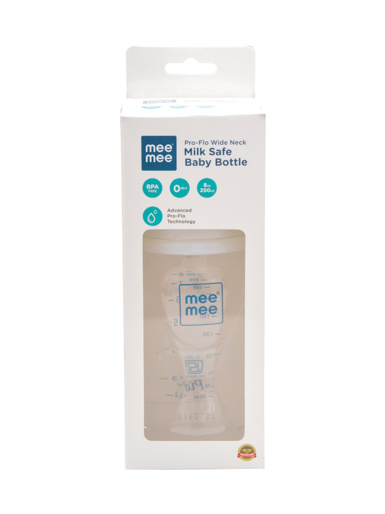 Mee Mee Milk Safe Feeding Bottle Wide Mouth 150ml mm-FP16
