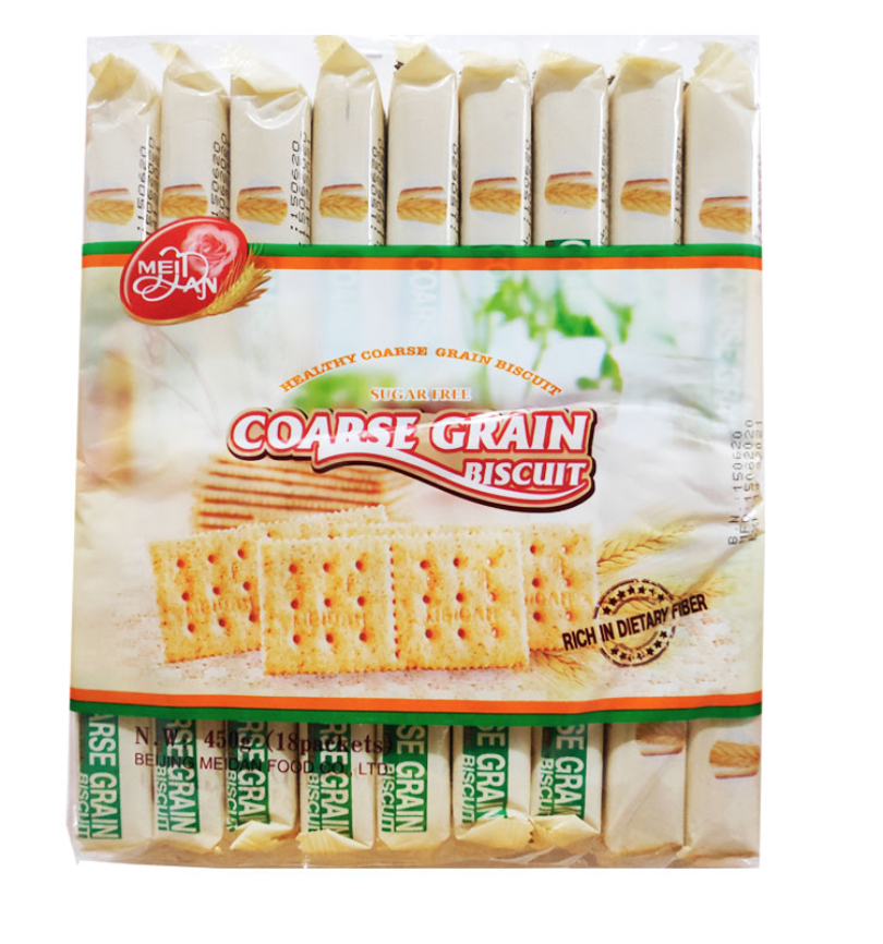 Meidan Coarse Grain Sugarfree Biscuits 450Gm