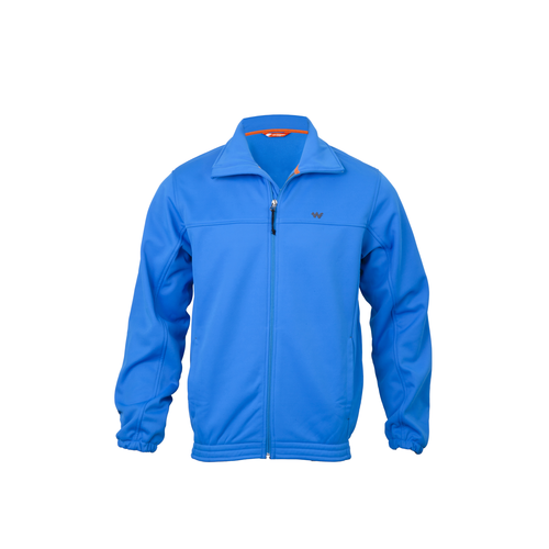 Wildcraft Men's Softshell Jacket-Blue-S