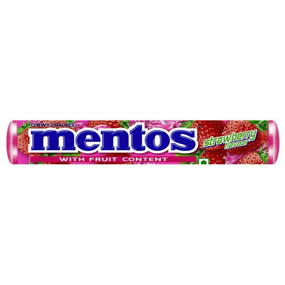 Mentos Strawberry Chewy Toffee, 36.4 g 