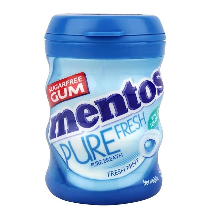 Perfetti Mentos Pure Fresh Fresh Mint Michilin Bottle