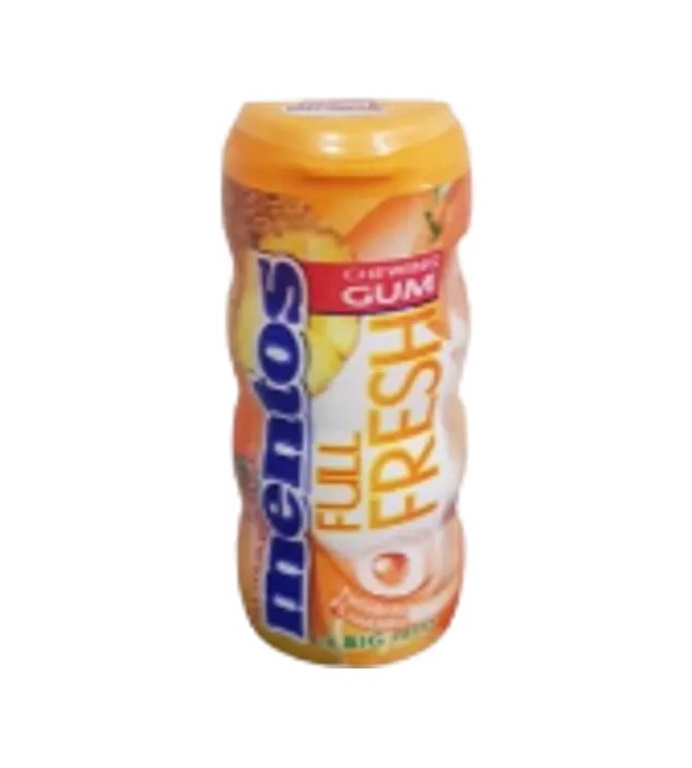 Perfetti Mentos Pure Fresh Tropical Sugar Free Curvy Bottle Tropical Flavor