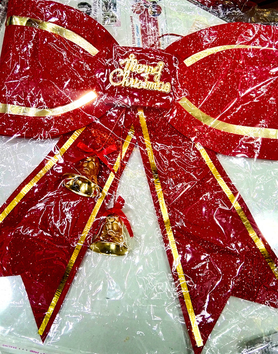 Christmas Tree Ornament Bow Large