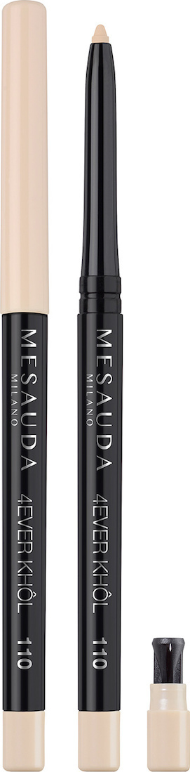 Mesauda 4ever Khol Waterproof Automatic Eye Pencil 110 Cream (Nude)