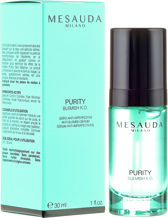 Mesauda Milano Purity Anti-blemish Serum 30ml