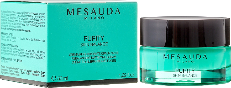 Mesauda Milano Purity Skin Balance Day Cream 50ml