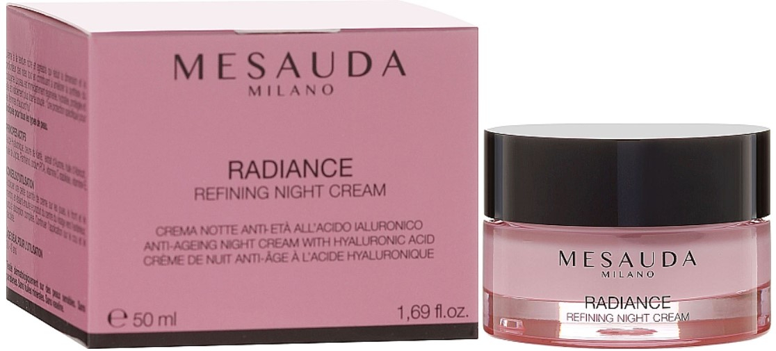 Mesauda Milano Radiance Refining Anti-ageing Night Cream 50ml