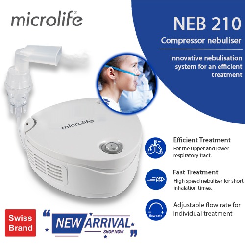 Microlife Neb 210 Compressor Nebuliser, Microlife