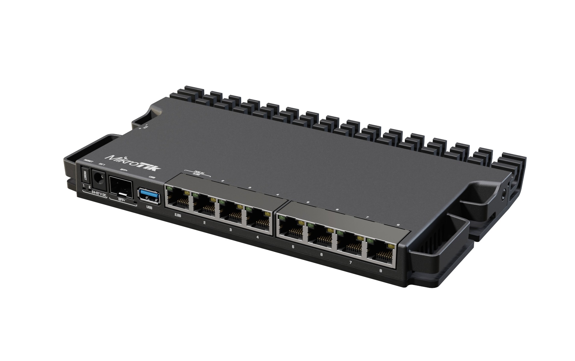 Mikrotik Router RB5009UG+S+IN with USB 3.0, 1G and 2.5G Ethernet and a 10G SFP+ cage