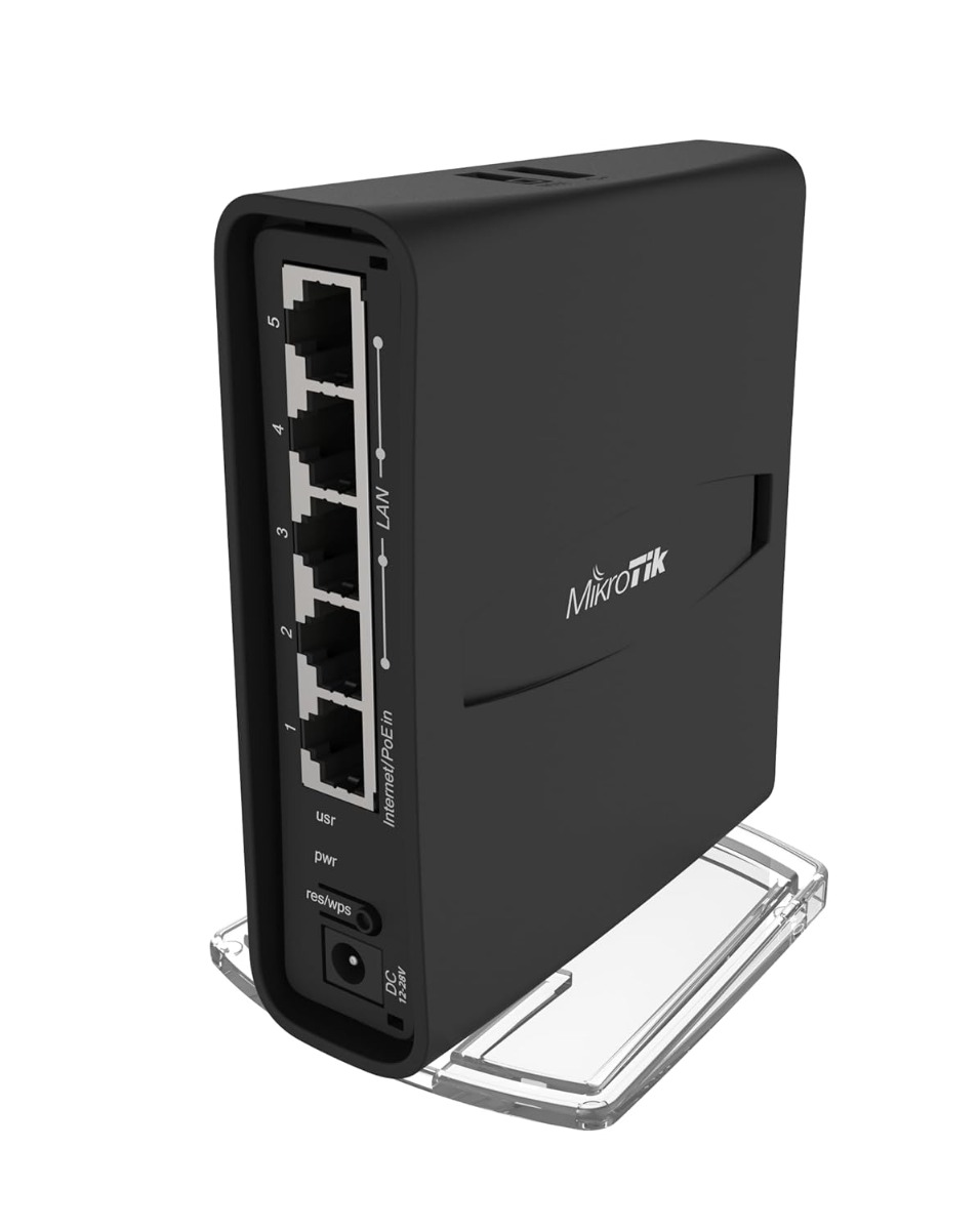 Mikrotik hAP ac2 Dual Band Gigabit Ethernet Router RBD52G‐5HacD2HnD‐TC