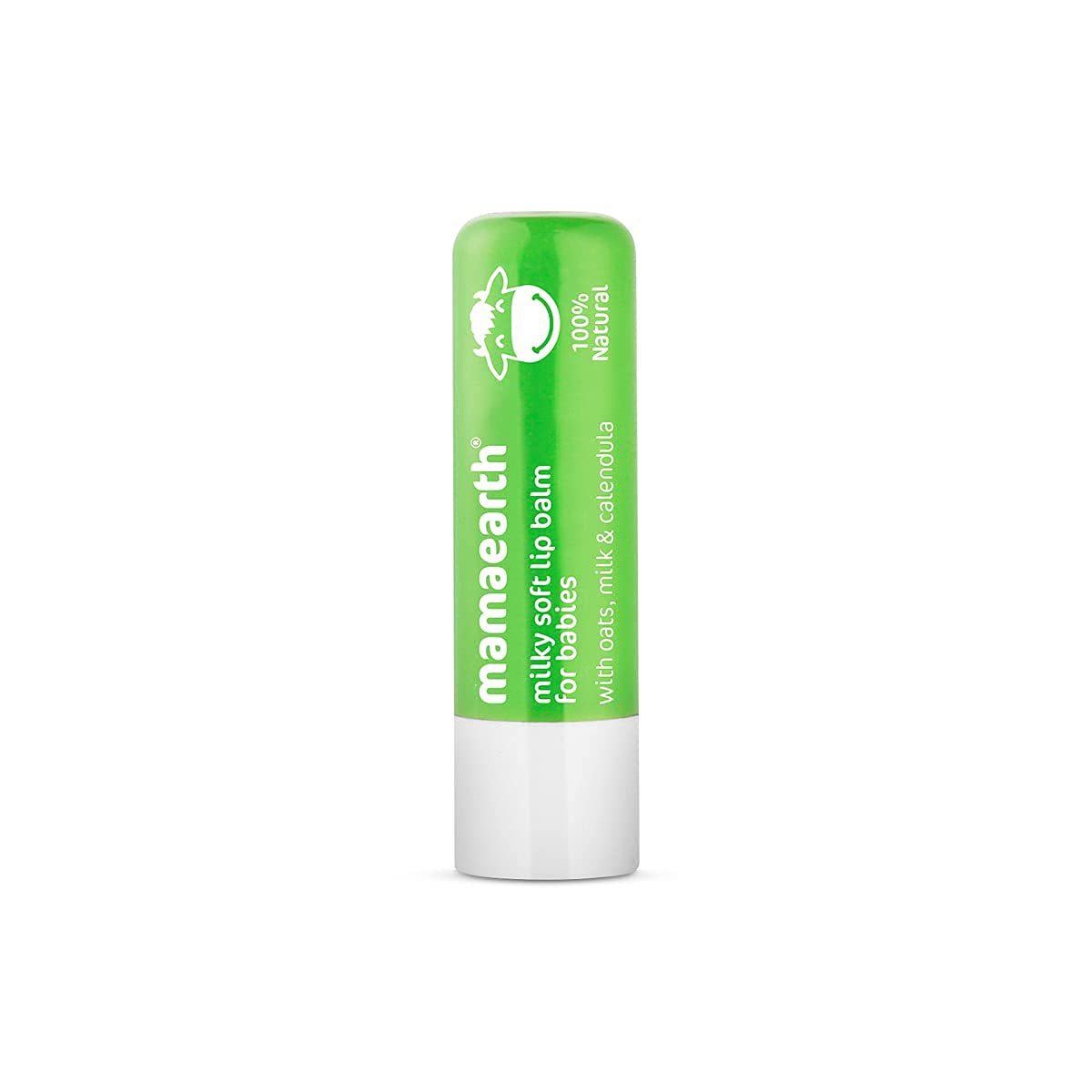 Mamaearth Milky Soft Natural Lip Balm for Babies with Oats, Milk & Calendula 4gm