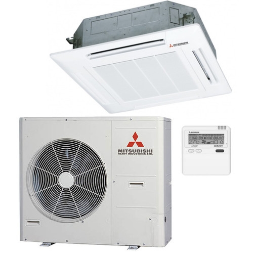 Mitsubishi 4 Ton Ceiling Cassette AC Inverter FDT125VF / FDC125VS 