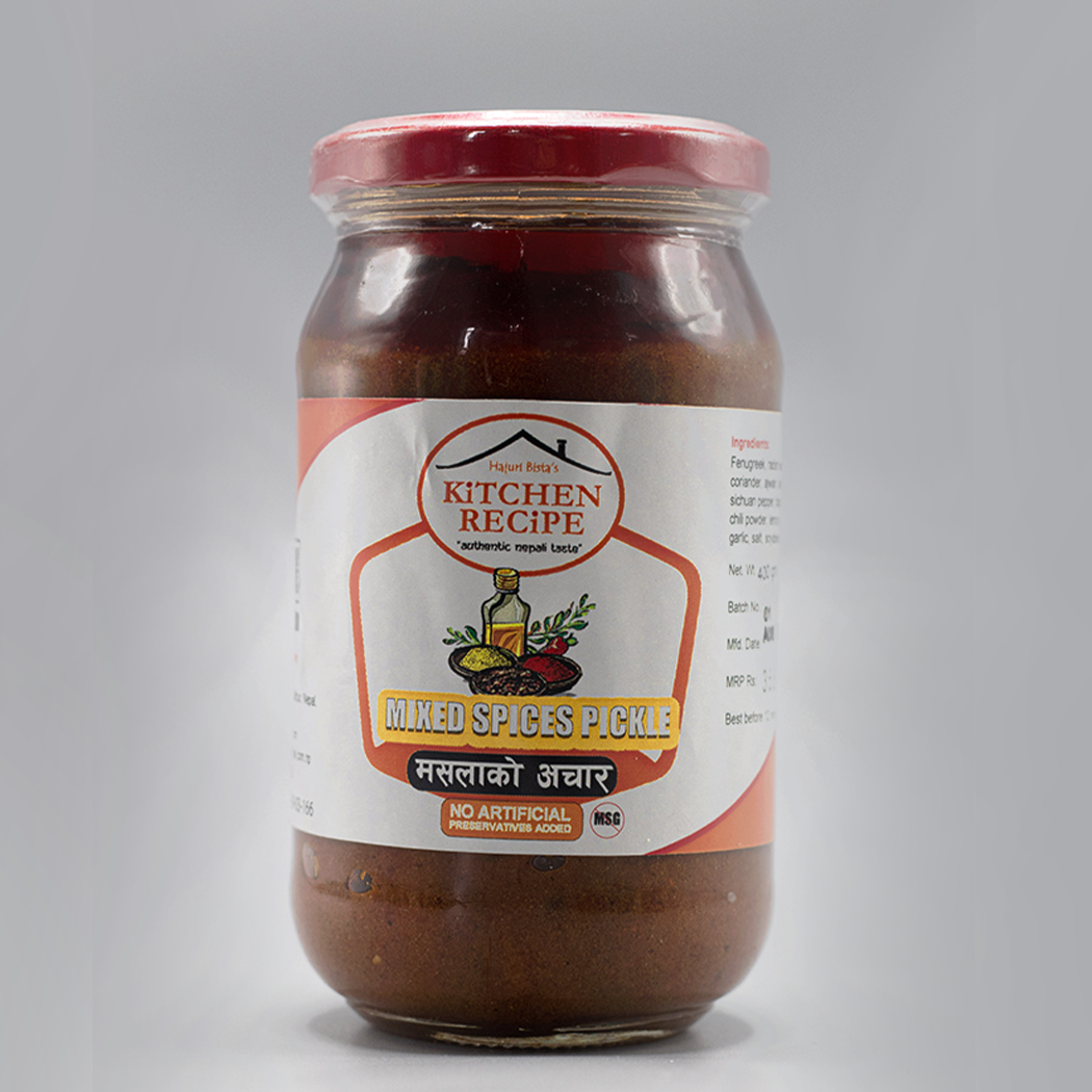 Kitchen Recipe Mixed Spices Pickle - 380g