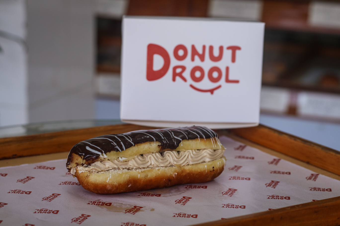 Mocha Doughnut by Donut Drool